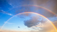 OVO NIKO NIJE VIDEO Pilot uslikao kako zapravo izgleda duga (FOTO)