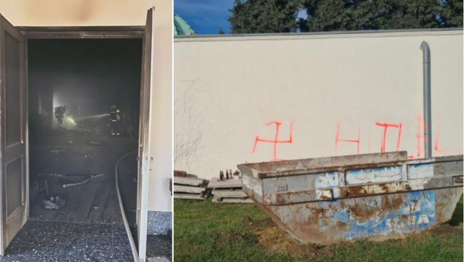 ZAPALJENO JEVREJSKO GROBLJE U BEČU Po zidovima iscrtani kukasti krstovi, zastrašujuć prizor (FOTO)