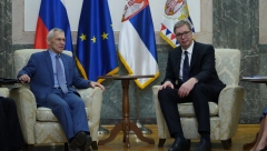 VUČIĆ SA RUSKIM AMBASADOROM: "Upoznao sam ga sa teškom situacijom na KiM i progonom Srba" (FOTO)