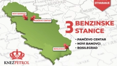 BENZISKE STANICE KNEZ PETOLA USKORO NA JOŠ TRI LOKACIJE BOSILEGRAD,NOVI BANOVCI, PANČEVO CENTAR