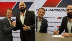 LEGENDA KOŠARKE JE UZ VUČIĆA Pero Antić podržao listu SNS "Srbija ne sme da stane" (FOTO)