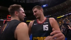 JOKIĆ I DONČIĆ NAPRAVILI ŠOU Pogledajte kako je Nikola "pecnuo" Luku po završetku meča (VIDEO)