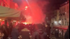 TOTALNI HAOS U ITALIJI Navijački obračun PSŽ-a i Milana, jedan od njih teže povređen (VIDEO)