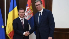 VUČIĆ SE SASTAO SA SIMONISOM "Cenimo što Rumunija ostaje pri stavu da ne prizna tzv. Kosovo"