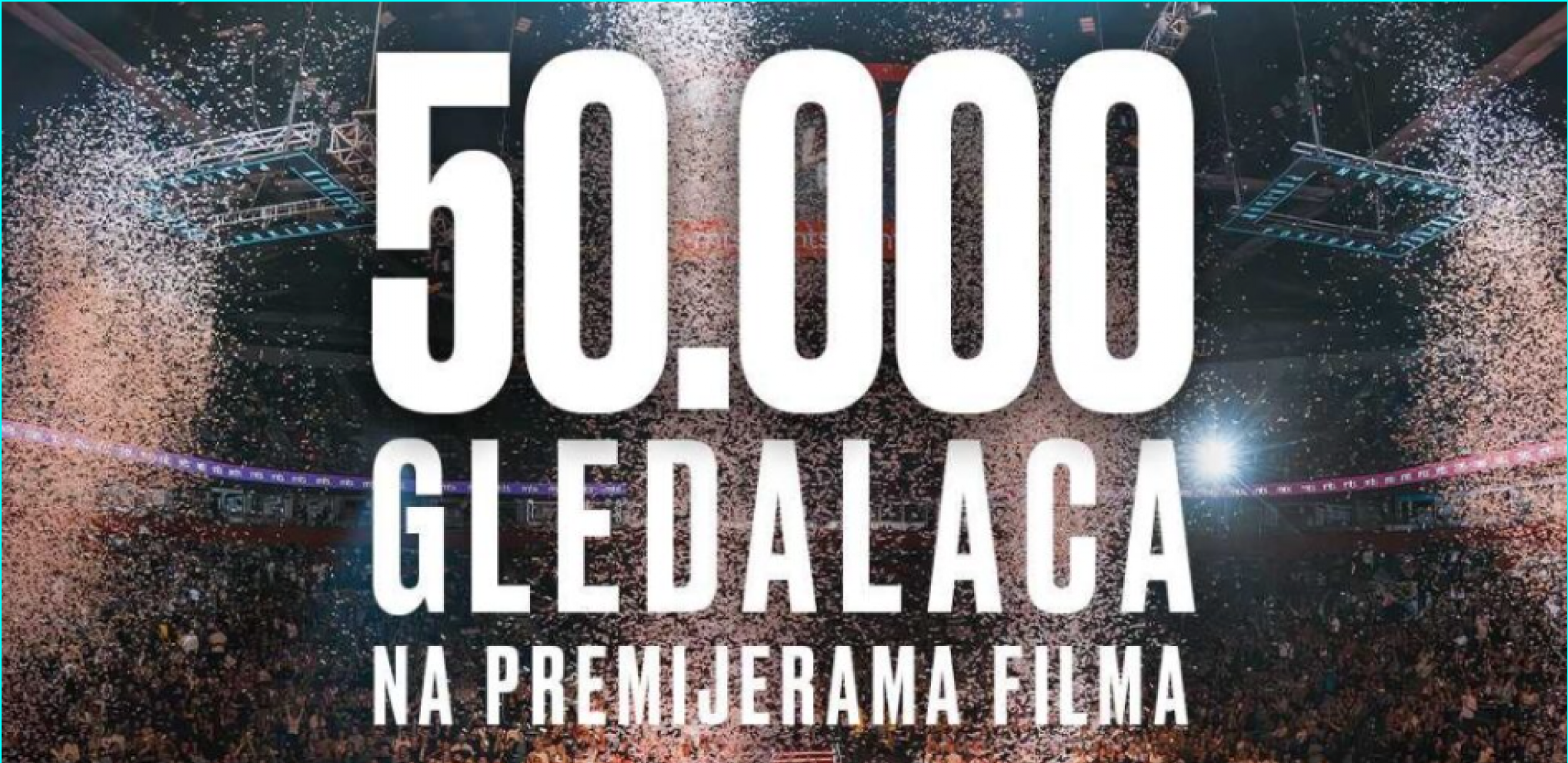 Filmska senzacija "Pokidan": 50 000 ljudi na premijeri filma, a evo kada će stići u bioskope