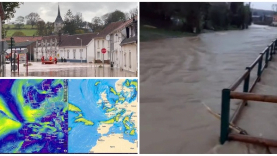 POTOP U FRANCUSKOJ ZBOG OBILNIH PADAVINA Poplavljeno na stotine kuća, evakuisane 133 osobe