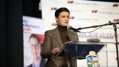 Brnabić u Ljuboviji: Sve ćemo uspeti ako Srbija ne stane
