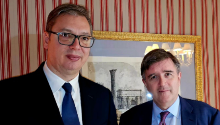 BILO JE REČI O NASTAVKU DIJALOGA U BRISELU Vučić se sastao sa izaslanikom Stejt Departmenta