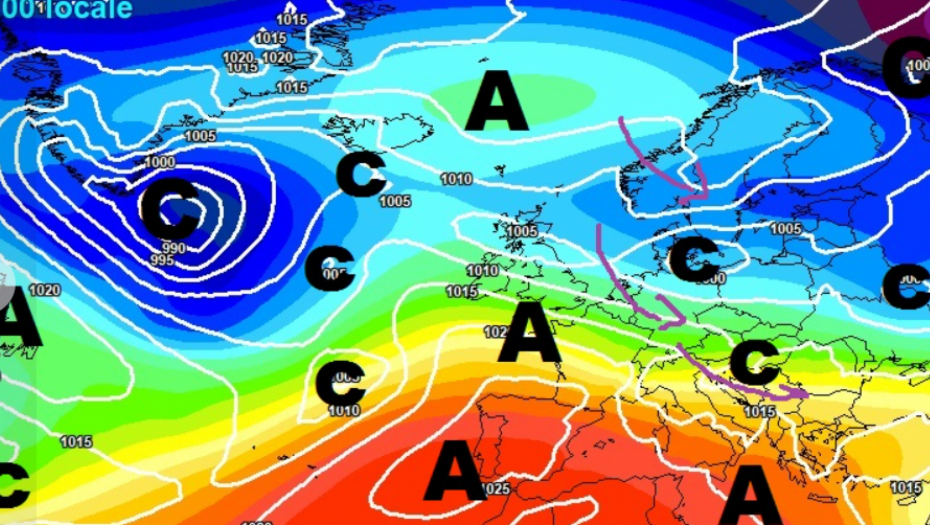 AL' ĆEMO DA SE MRZNEMO! Srpski meteorolog objavio: Ciklon nam donosi zahlađenje, a evo kad staju kiše