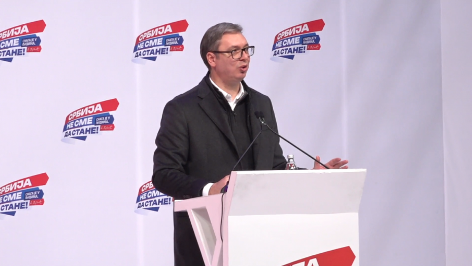 "MENE NIKO NE MOŽE DA ZOVE IZ AMBASADA" Vučić u Smederevu: U ovoj zemlji odlučuju građani Srbije!