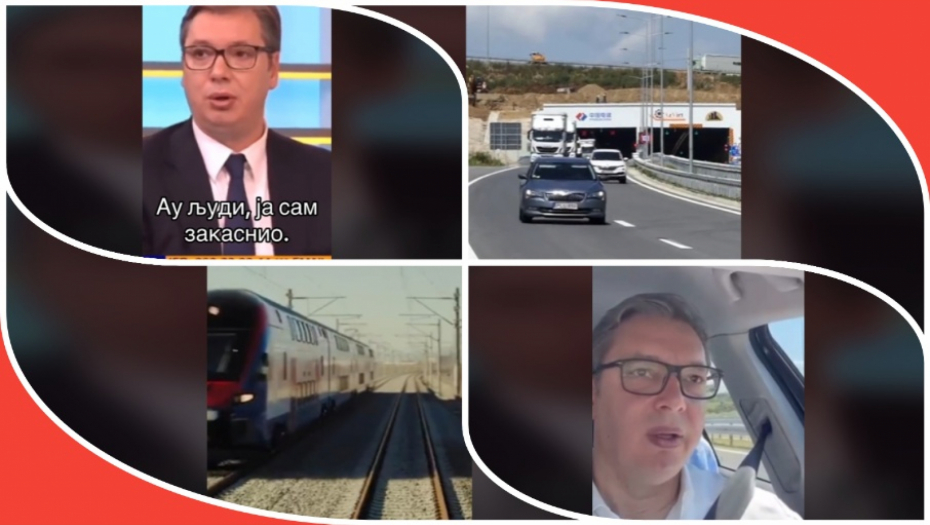 "AU, LJUDI, JA SAM ZAKASNIO"  Vučić objavio snimak "istorijskog (jedinog) kašnjenja, VODITELJ MU SE SAMO NASMEJAO