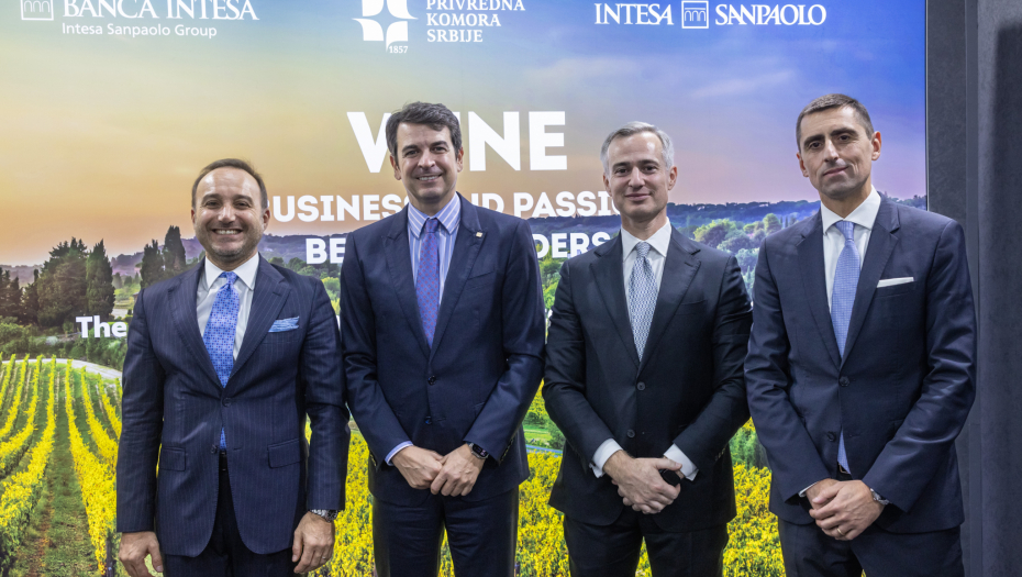 Banca Intesa podržala međunarodni sajam vina „Wine Vision by Open Balkan“: Podrška razvoju poljoprivrede i vinske industrije