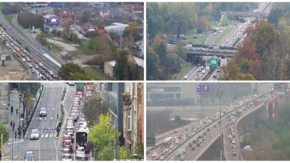 JUTARNJI KOLAPS NA ULICAMA BEOGRADA Ovde se ide milimetar po milimetar, ovu ulicu obiđite ako možete