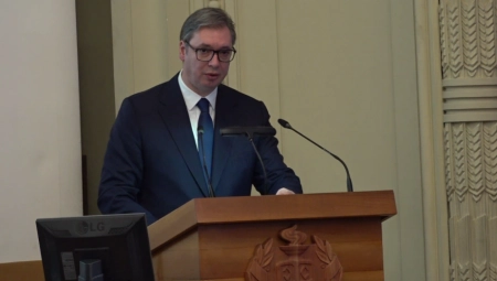 "DUHOVNO JE IZNAD MATERIJALNOG" Vučić se obratio prisutnima na svečanosti obeležavanja Dana Srpske akademije nauka i umetnosti