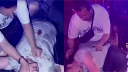 NEVEROVATNA SCENA U KLUBU Prostitutke nokautirale turistu, pa počela opšta makljaža (VIDEO)