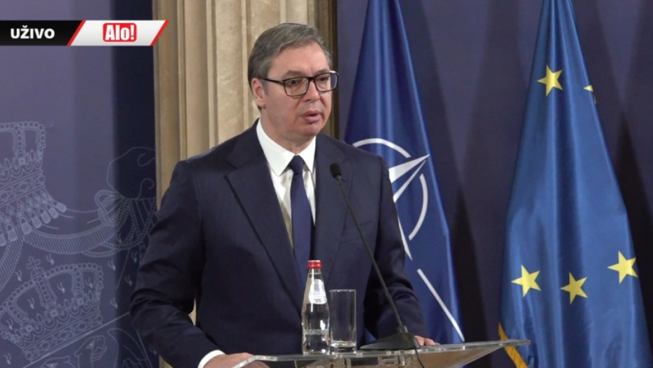 "UPUCAN JE SA DVA METKA, KOGA BRIGA, ON JE SAMO SRBIN!" Vučić o Dragiši Galjaku: To nema veze sa Stoltenbergom!