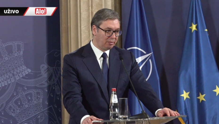 NA KOSOVU SU NAPADANI SAMO SRBI Ovo je Vučić rekao pred Stoltenbergom - bez ustezanja