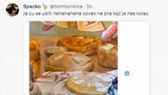 NIJE MOGAO DA PREPOZNA KOJI JE NJEGOV, PA PANIČNO POSLAO ŽENI SLIKU Poslala muža da osvešta kolač, pa se sita ismejala zbog njegove panike