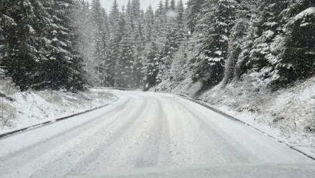 VOZITE OPREZNO Snega ima na putevima, najkritičnije je ovde