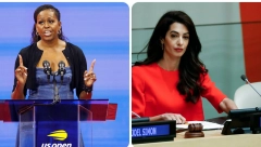 CILJ IM JE ISKORENJIVANJE DEČJIH BRAKOVA Mišel Obama i Amal Kluni proglašene za najuticajnije žene na svetu