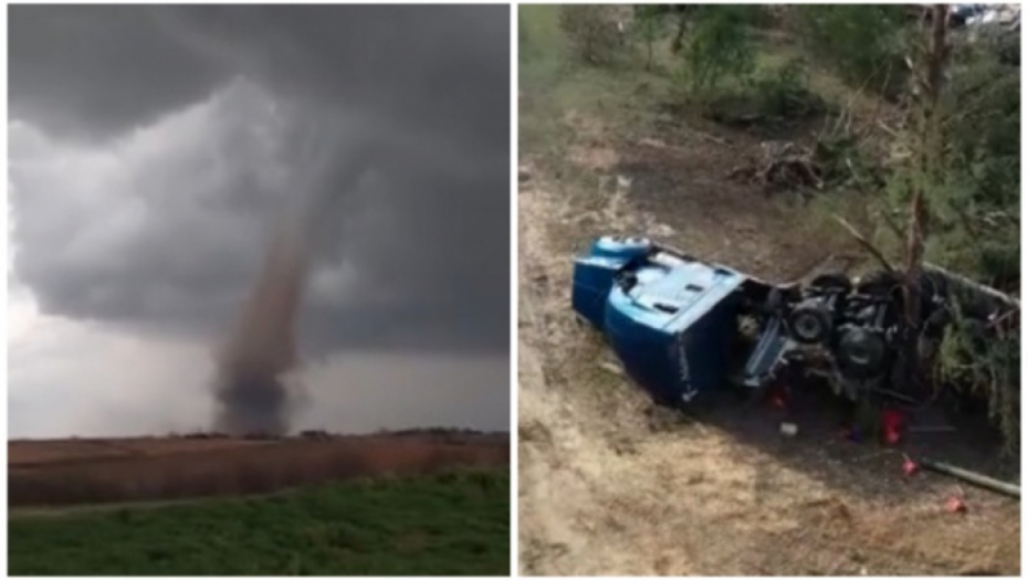 VREMENSKA KATAKLIZMA U AMERICI, OTKAZANO NA HILJADE LETOVA Pogledajte kako tornado pustoši SAD, nevreme nosi sve pred sobrom (VIDEO)