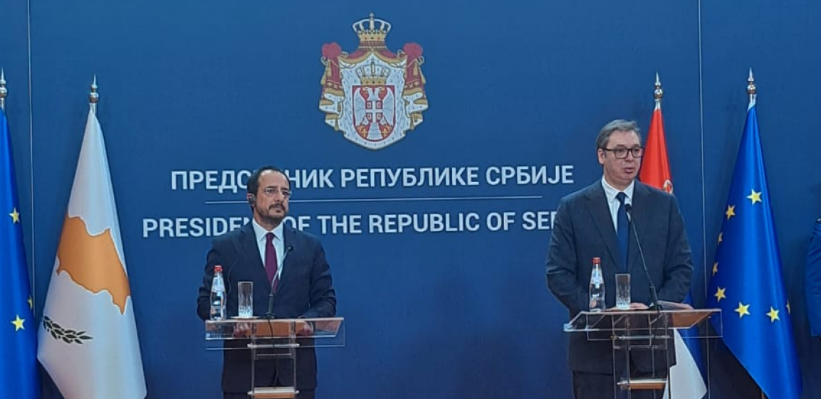 VUČIĆ O SITUACIJI NA KIM Do detalja sam upoznao predsednika Kipra o toku dijaloga