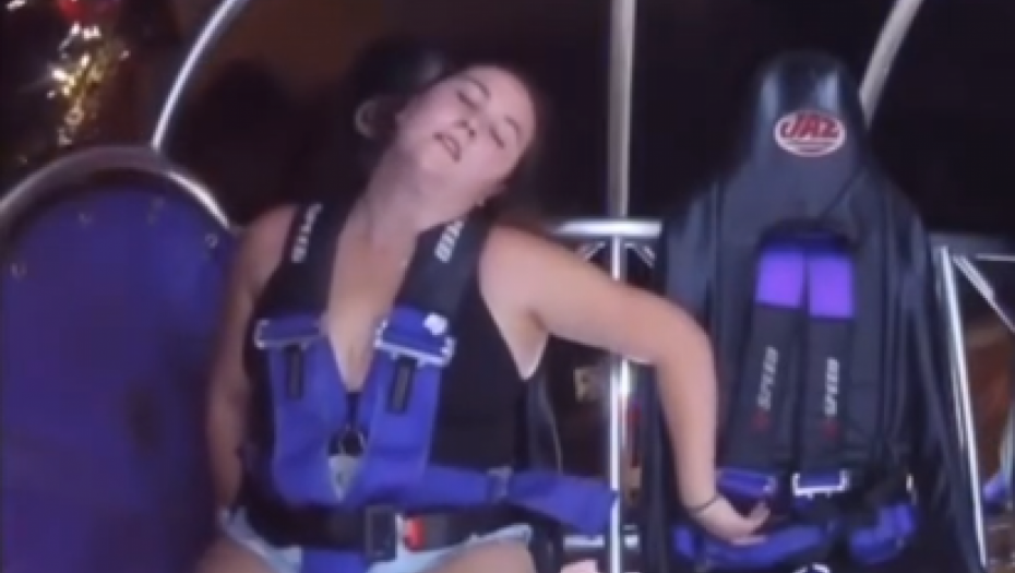 DEVOJKA SE ONESVESTILA SEDAM PUTA ZA MANJE OD MINUT Jeziv snimak vožnje iz pakla, da li biste se usudili na ovako nešto? (VIDEO)