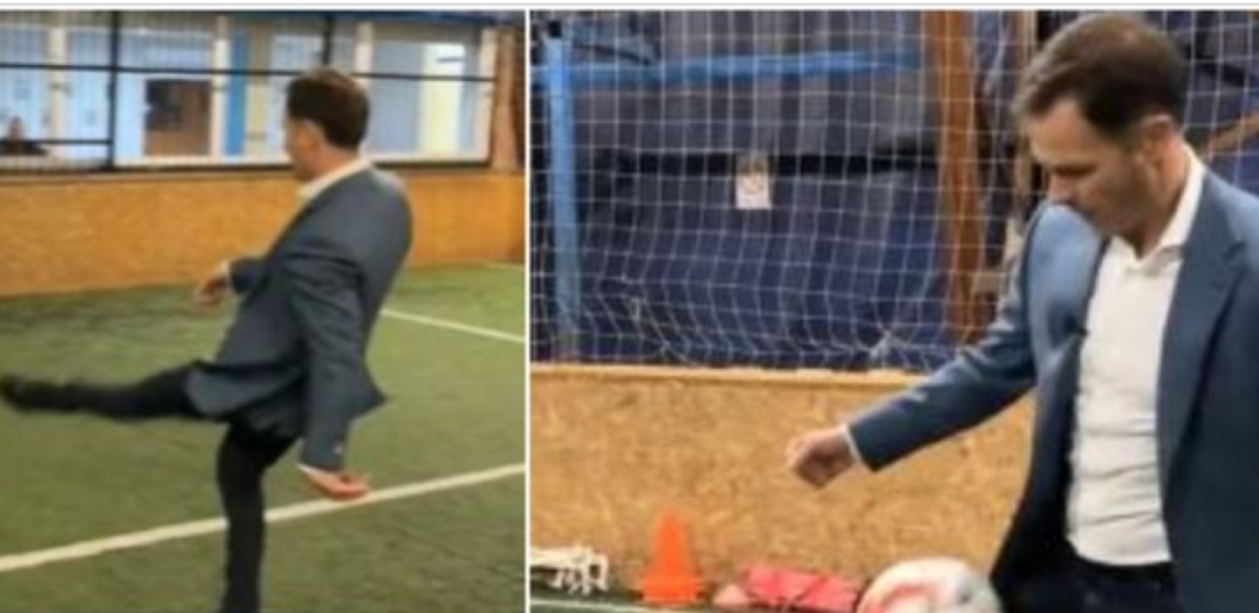 "HAJDE DA ODMERIMO SNAGE" Siniša Mali objavio snimak sa fubalskog terena, pa pokazao zavidno umeće (VIDEO)