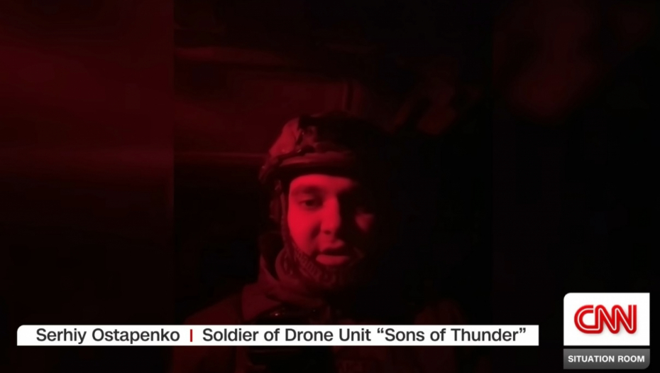 UKRAJINSKI VOJNIK OPISAO SVOJ HOROR PRED KAMERAMA CNN-a Svaki put kada uđem u ovu zonu, opraštam se od života (VIDEO)