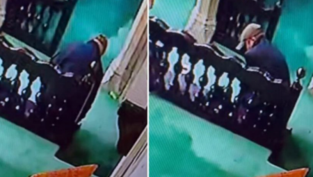 UŠAO U DŽAMIJU ZA VREME MOLITVE I UKRAO OBUĆU VERNICIMA Objavljen snimak krađe u Sarajevu