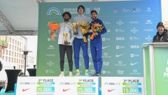 SPUŠTENA ZAVESA NA JOŠ JEDAN SPORTSKI SPEKTAKL U PRESTONICI Sjajnom Elzanu Bibiću pobeda i rekord Beogradskog polumaratona