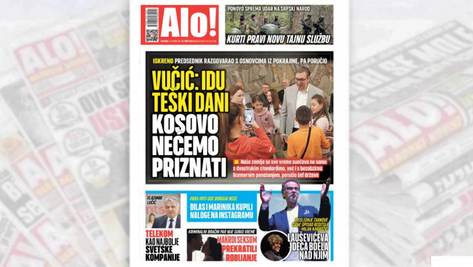 KURTI PRAVI NOVU TAJNU SLUŽBU Lažni premijer ne miruje, ponovo sprema udar na srpski narod