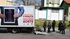 RIZIČNA GRUPA SU PUŠAČI I MUŠKARCI STARIJI OD 50 GODINA Besplatni skrining aneurizme trbušne aorte ispred KCS