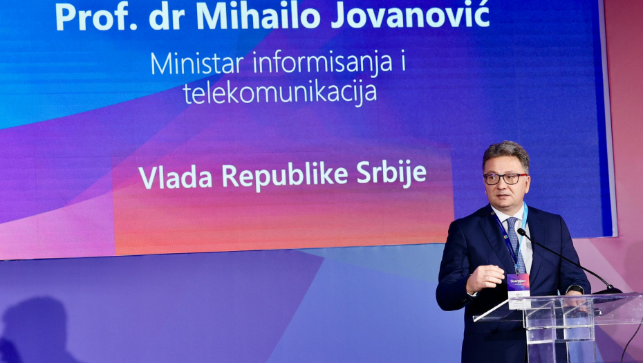 Ministar Jovanović na otvaranju konferencija Sinergija 23