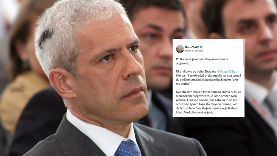 BORIS TADIĆ RAZMONTIRAO ĐILASA I ALEKSIĆA "Koji ste vi lažovi" (FOTO)