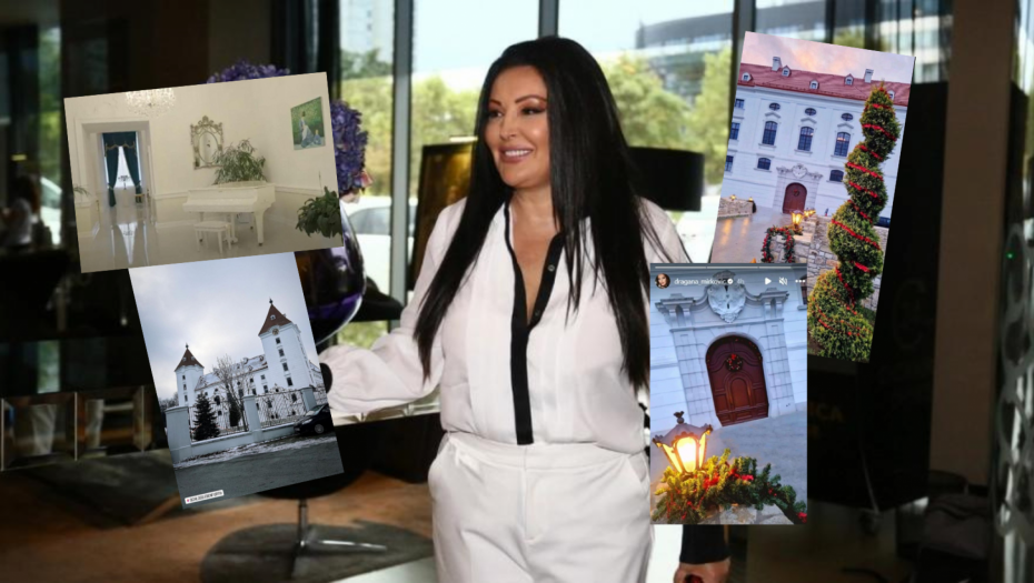 MAGIČNI DVORAC DRAGANE MIRKOVIĆ SIJA ZA PRAZNIKE Sin Marko pokazao svaki detalj, ovo se viđa samo u filmovima!