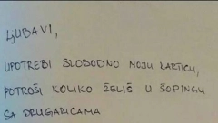 PA, SE TI UDAJ! Otkrio je ženi pin svoje kartice, a način na koji to uradio baš je razbesneo