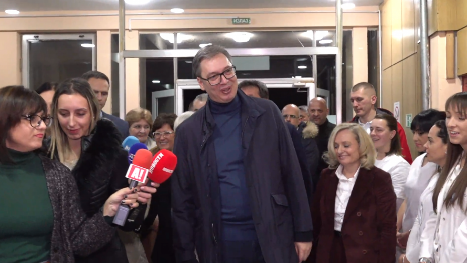 DRŽAVA IZDVAJA ZA KRUŠEVAČKU BOLNICU OKO 40 MILIONA EVRA Predsednik Vučić: Od 1. januara novo povećanje plata