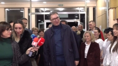DRŽAVA IZDVAJA ZA KRUŠEVAČKU BOLNICU OKO 40 MILIONA EVRA Predsednik Vučić: Od 1. januara novo povećanje plata