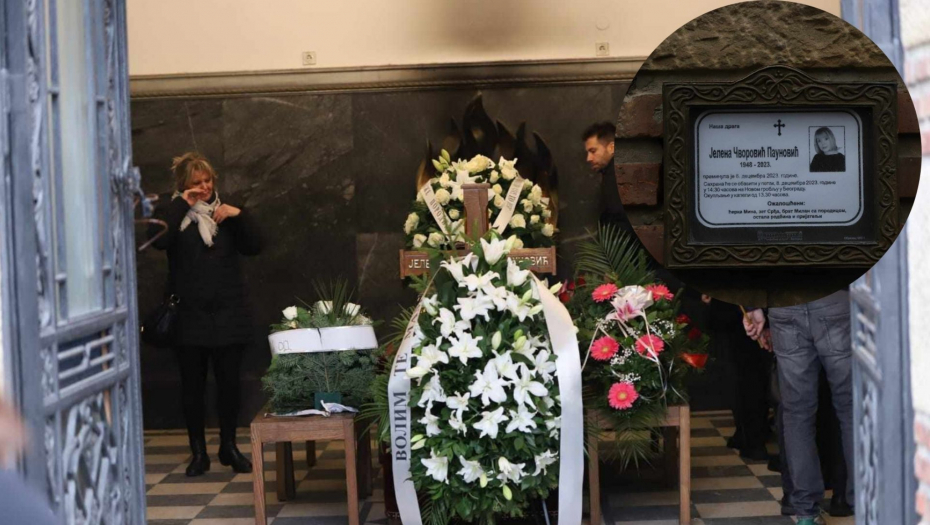 POČELA SAHRANA GLUMICE JELENE ČVOROVIĆ Ćerka neutešna, a ova koleginica se pojavila prva!