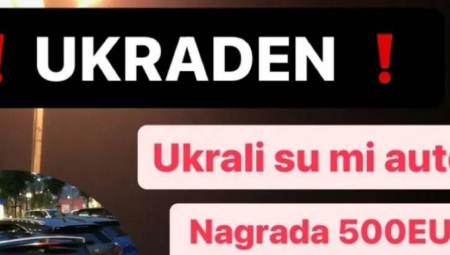 DEVOJCI NA VOŽDOVCU UKRALI AUTO, NUDI 500 EVRA ZA INFORMACIJE Dok ona pati građani je ismevaju: "Ovo se ne krade!" (FOTO)