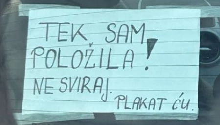 "NE PRIBLIŽAVAJ SE PREVIŠE..." Hit poruke na kolima dama na Balkanu, stres i panika začinjene daškom humora - samo napred, žene drage!