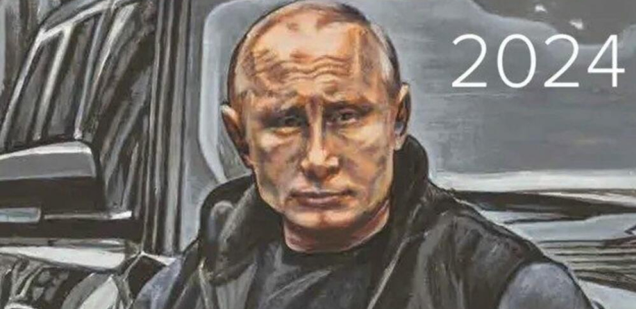 PUTIN KAO BILDER, SLOVO Z PREKO GRUDI....Kalendar u Rusiji za 2024 izazvao HAOS! Ilustracija za mesec novembar je pravi ŠOK! (FOTO)