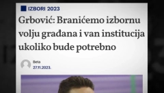 POSLEDNJA NEDELJA IZBORNE KAMPANJE OPOZICIJE: Priprema za haos i rušenje ustavnog poretka! (VIDEO)