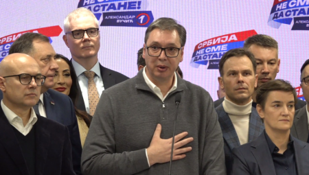 VUČIĆ SE OGLASIO POSLE UBEDLJIVE POBEDE: Ljudi jesu naša snaga, hvala svima, Srbija ne sme da stane! (VIDEO)