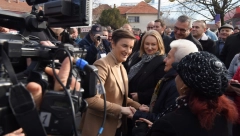 "HVALA LJUDIMA ŠTO SU PREPOZNALI ONO ŠTO SMO RADILI!" Premijerka posetila opštinu Lebane