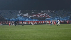 DVE RAZLIČITE SLIKE SA 171. VEČITOG DERBIJA Koreografija "delija" i prazan jug u Humskoj (VIDEO)