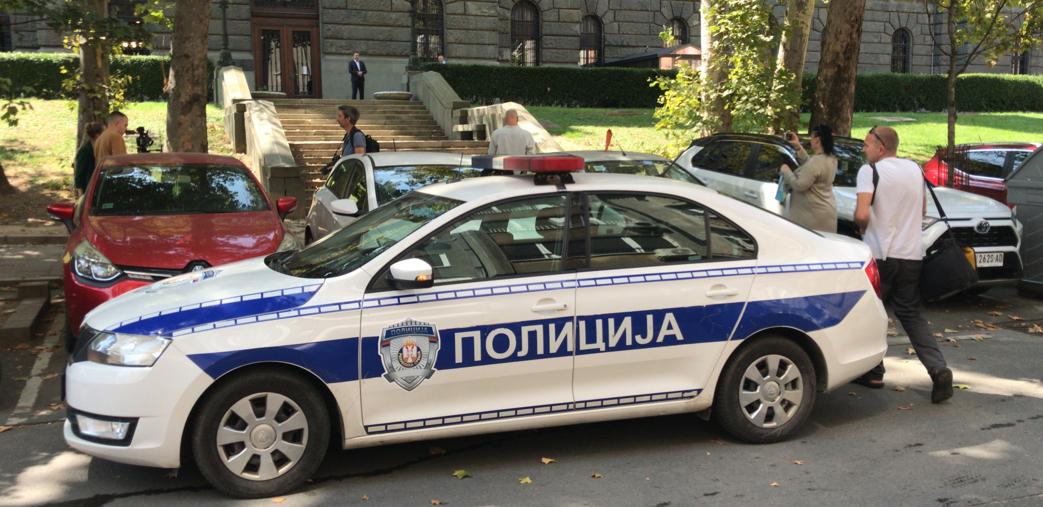 NESREĆA U CENTRU BEOGRADA Sudarila se dva automobila