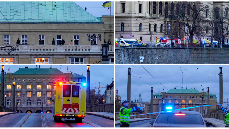 PRVI SNIMCI KRVAVE PUCNJAVE Ljudi panično beže u Pragu, u toku evakucije zgrade! (FOTO/VIDEO)