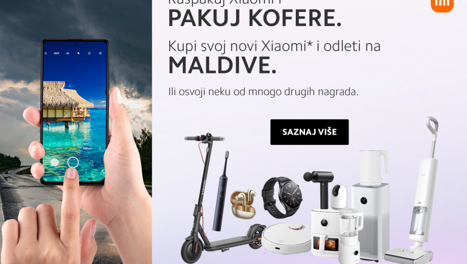 Raspakuj Xiaomi i pakuj kofere: Kupi svoj Xiaomi i odleti na Maldive!